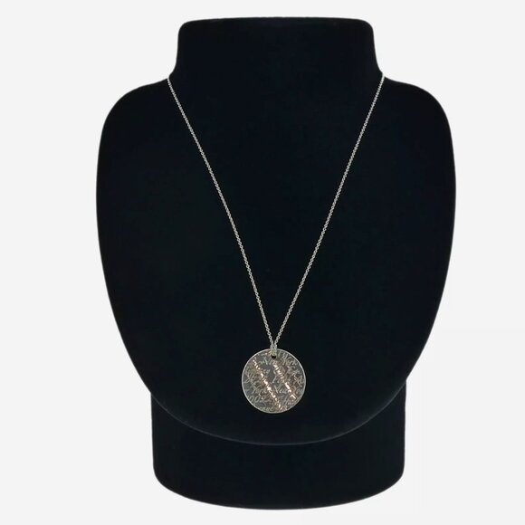 Tiffany & Co. Notes Round Necklace 925 Sterling Silver - Picture 7 of 7